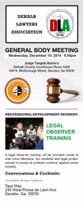 Legal Observer Training